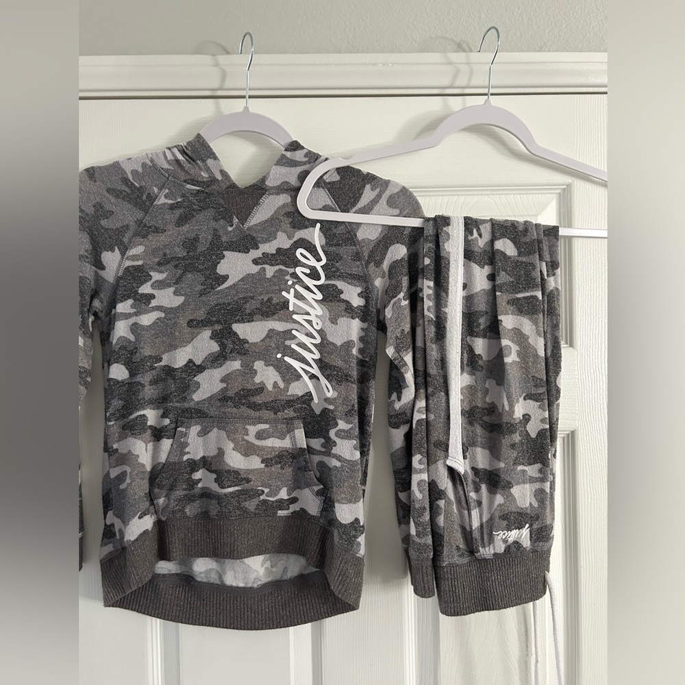 Matching justifice jogger
